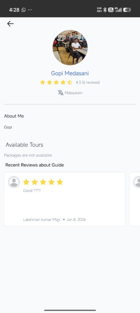 Guide Profile and Verified Community Reviews